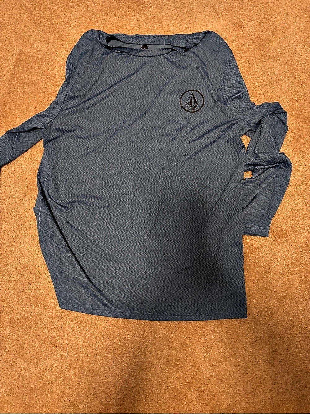 Volcom Men's Gray Athletic Tee Size XL Like New